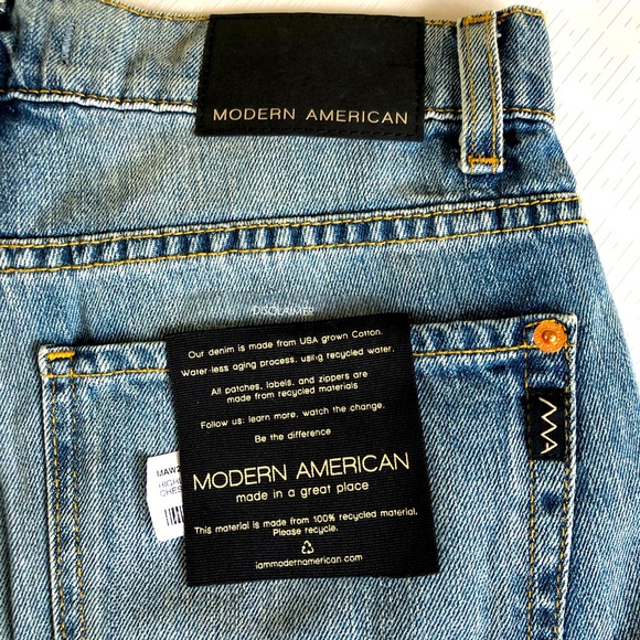 Modern American Highland Boyfriend Chesapeake Denim shorts - Picture 7 of 10